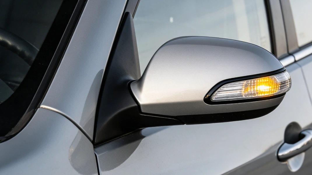 Склопување на странично огледало на автомобилот